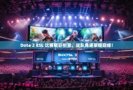 Dota 2 ESL 比赛精彩纷呈，战队角逐荣耀巅峰！