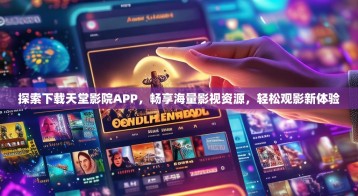探索下载天堂影院APP，畅享海量影视资源，轻松观影新体验