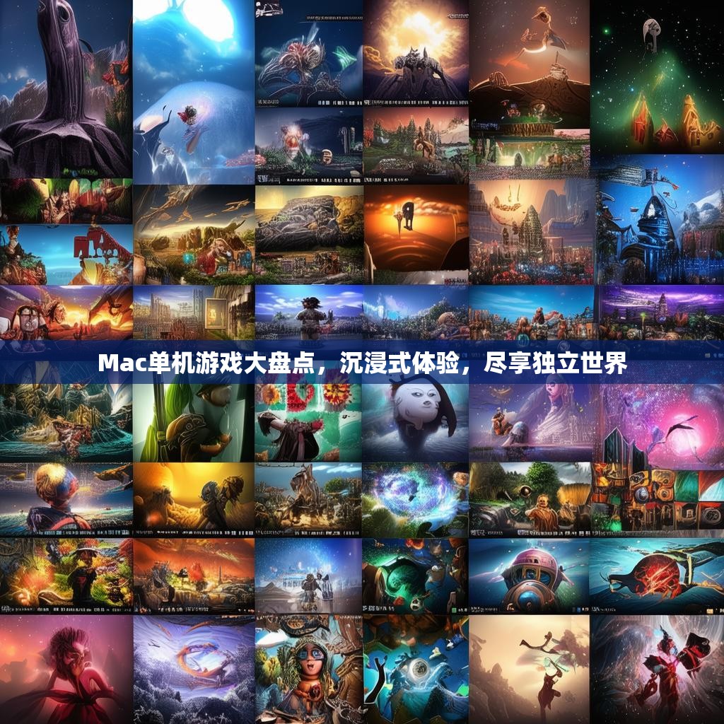 Mac单机游戏大盘点，沉浸式体验，尽享独立世界