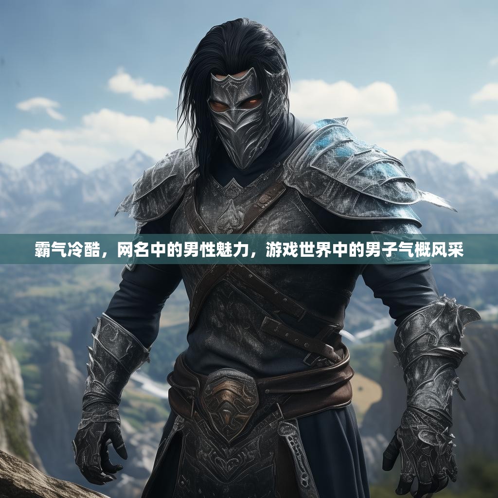 霸气冷酷，网名中的男性魅力，游戏世界中的男子气概风采
