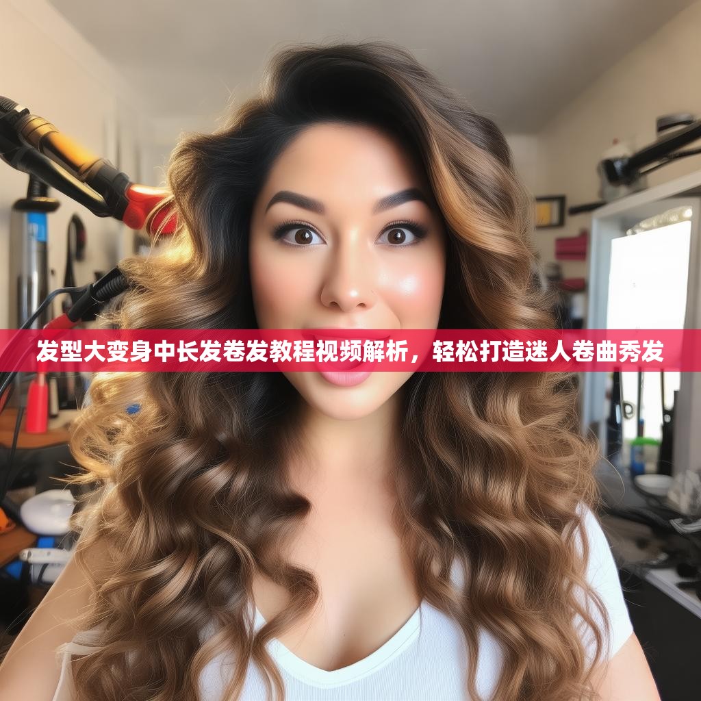 发型大变身中长发卷发教程视频解析，轻松打造迷人卷曲秀发