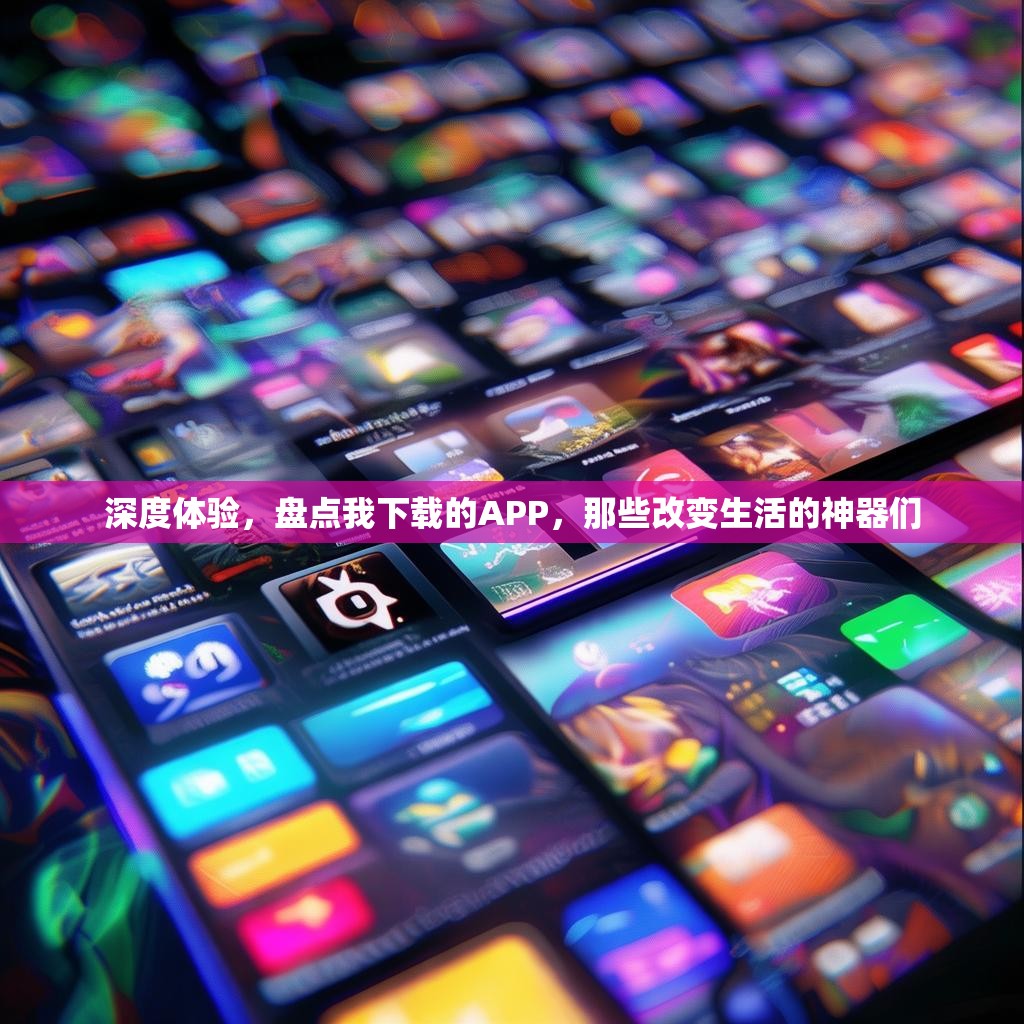 深度体验，盘点我下载的APP，那些改变生活的神器们