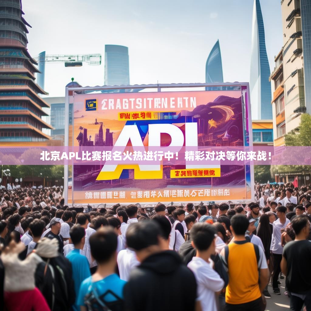 北京APL比赛报名火热进行中！精彩对决等你来战！