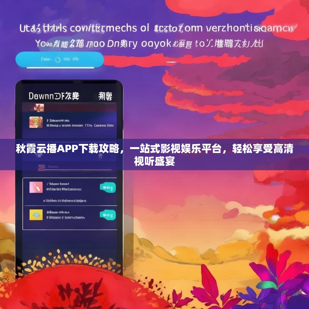 秋霞云播APP下载攻略，一站式影视娱乐平台，轻松享受高清视听盛宴