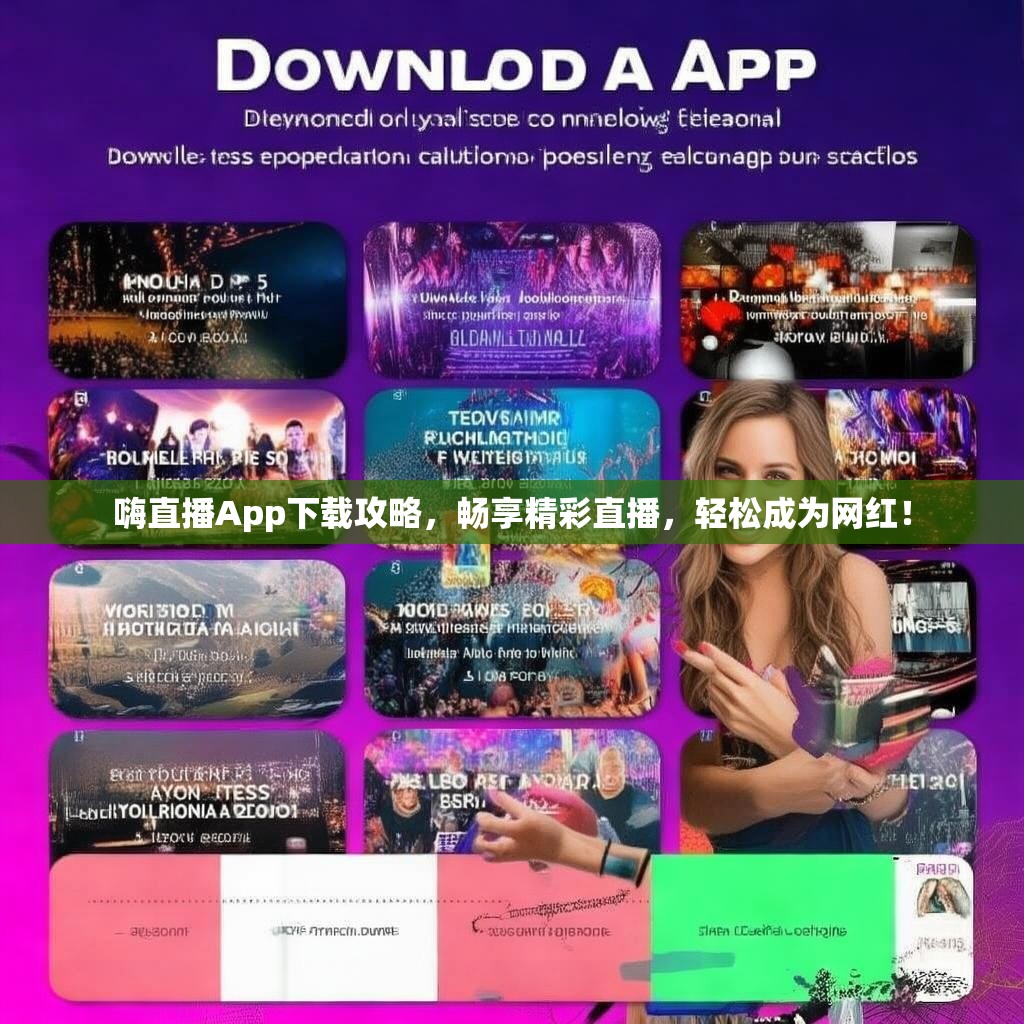 嗨直播App下载攻略，畅享精彩直播，轻松成为网红！