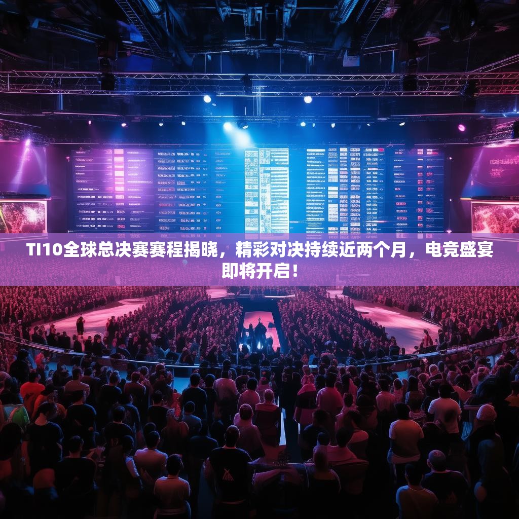 TI10全球总决赛赛程揭晓，精彩对决持续近两个月，电竞盛宴即将开启！