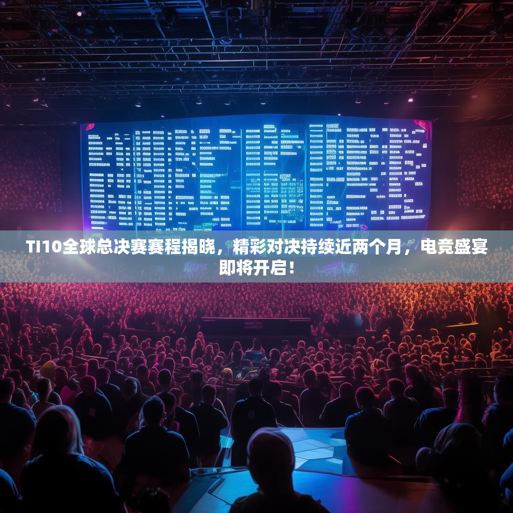 TI10全球总决赛赛程揭晓，精彩对决持续近两个月，电竞盛宴即将开启！