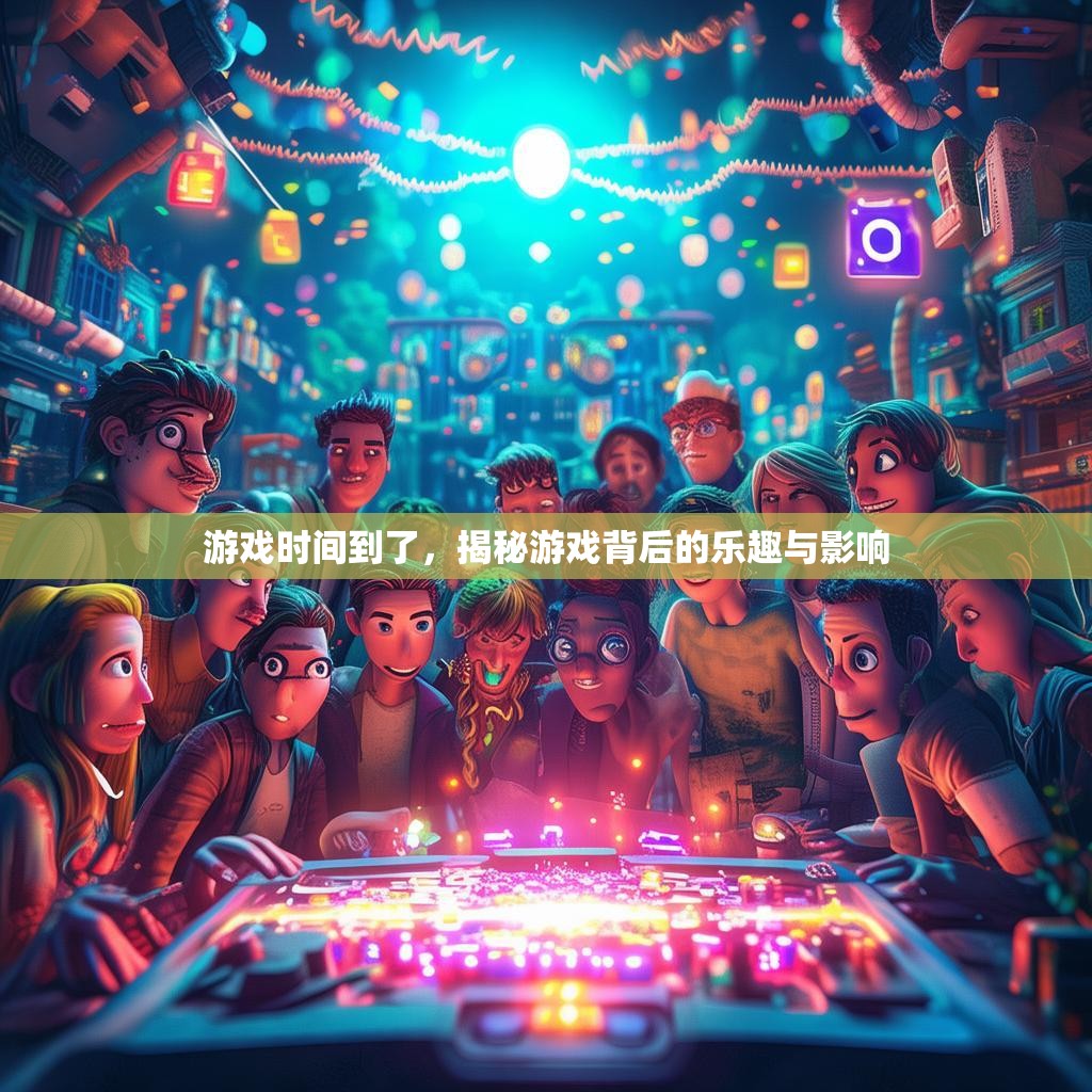 游戏时间到了，揭秘游戏背后的乐趣与影响