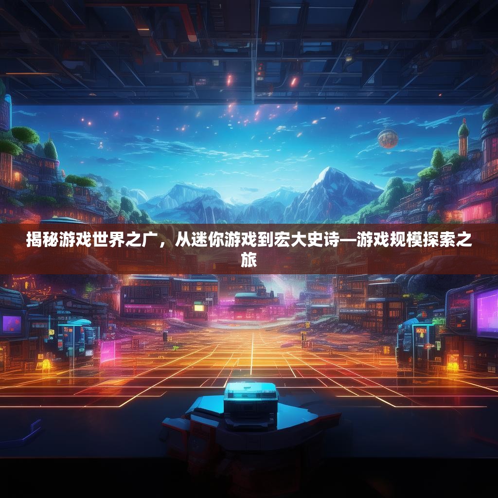 揭秘游戏世界之广，从迷你游戏到宏大史诗—游戏规模探索之旅