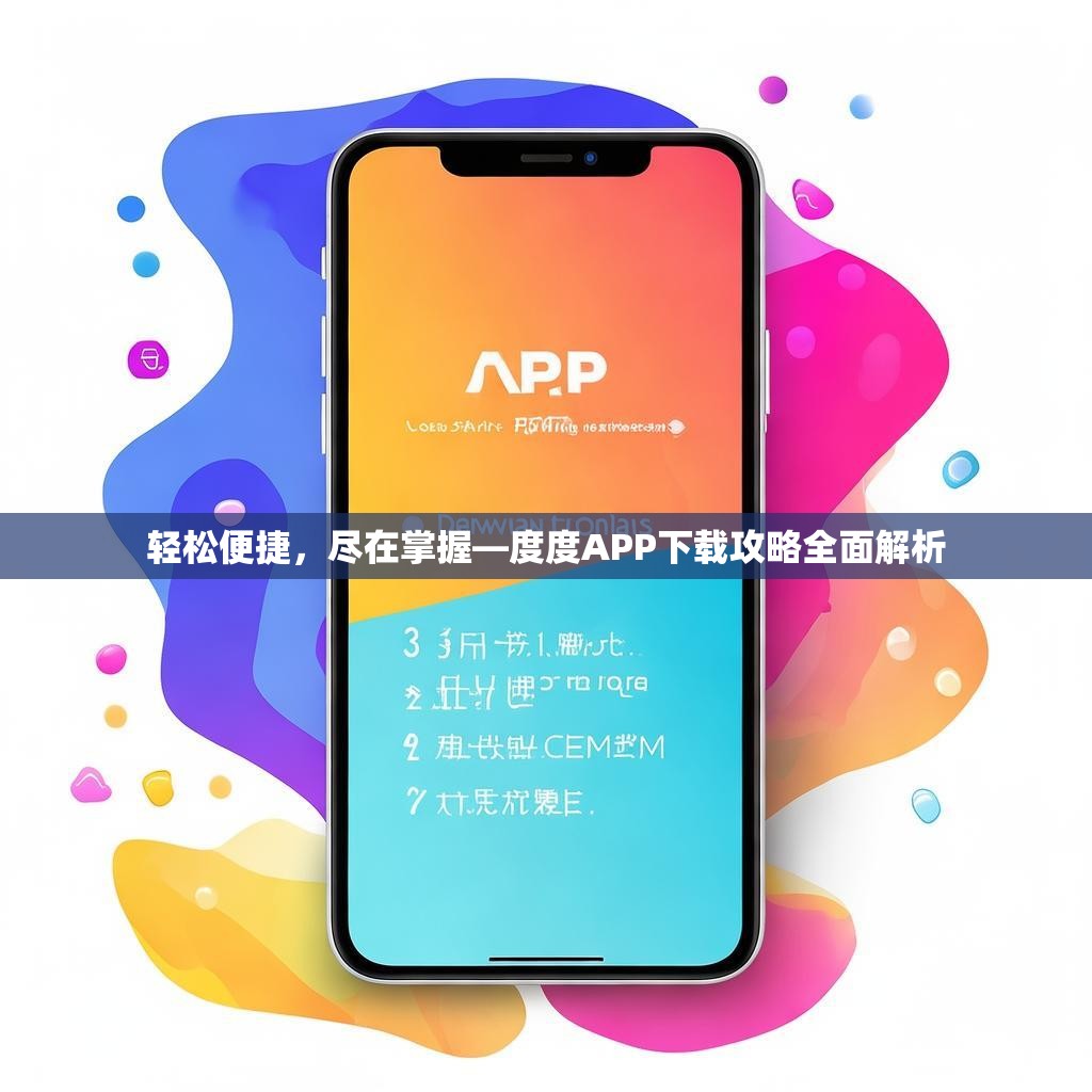 轻松便捷，尽在掌握—度度APP下载攻略全面解析