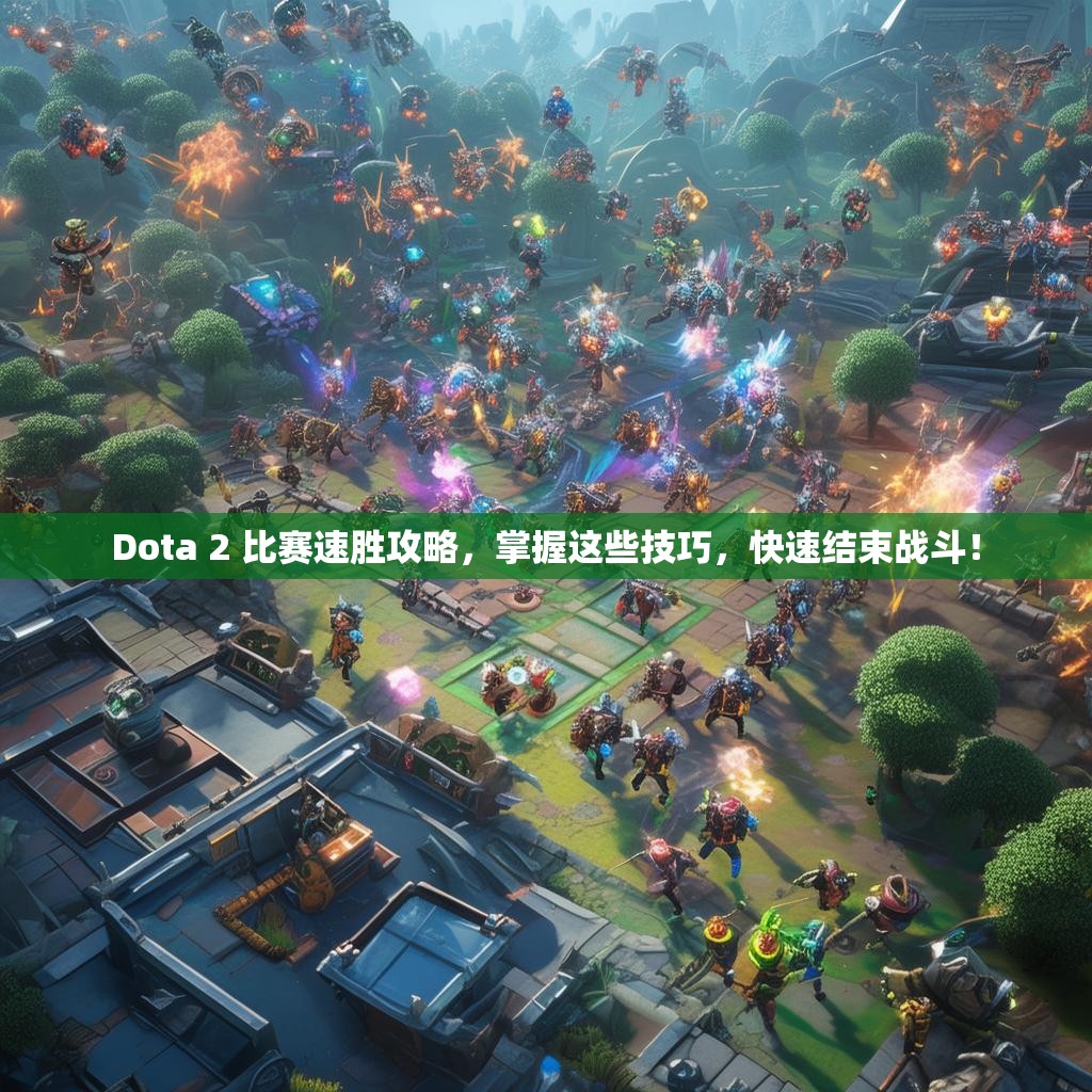 Dota 2 比赛速胜攻略，掌握这些技巧，快速结束战斗！