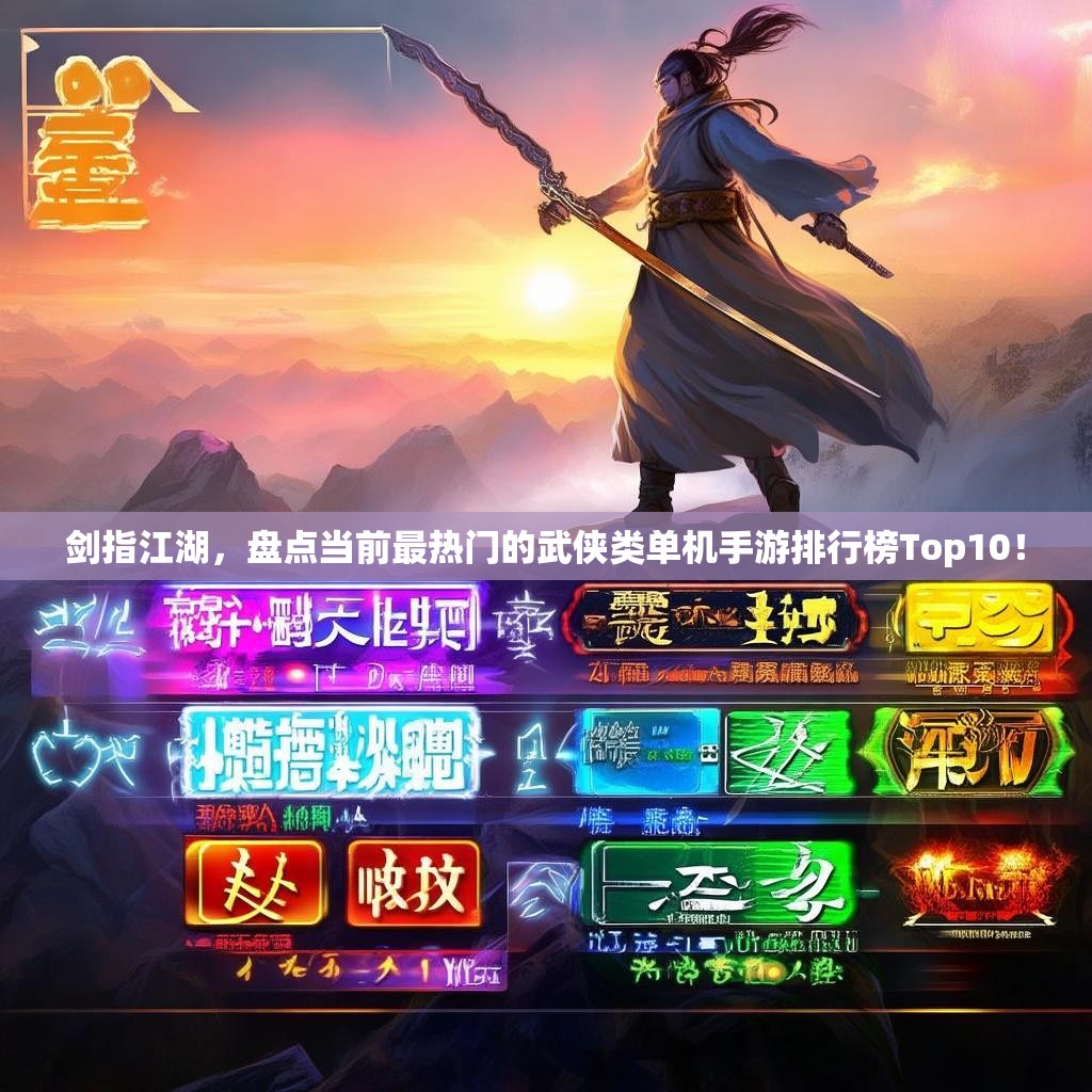 剑指江湖，盘点当前最热门的武侠类单机手游排行榜Top10！