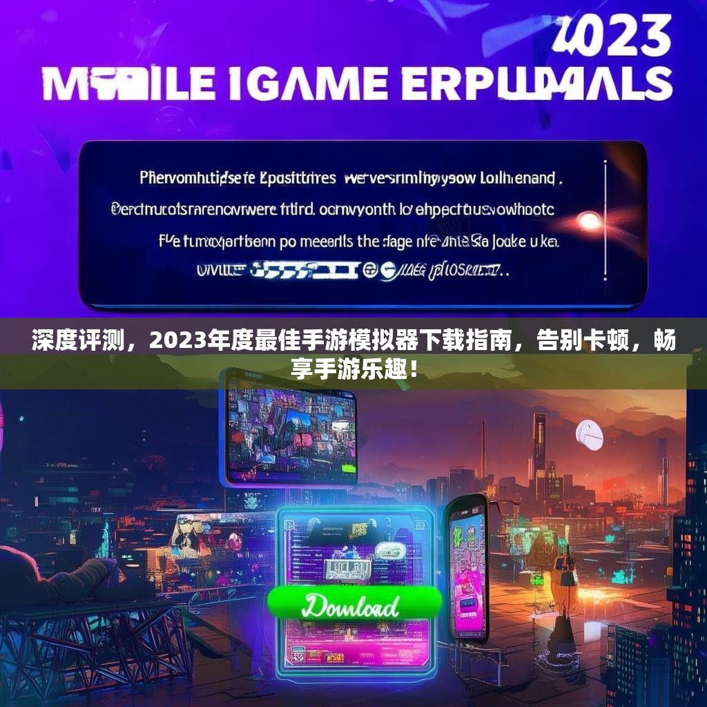 深度评测，2023年度最佳手游模拟器下载指南，告别卡顿，畅享手游乐趣！