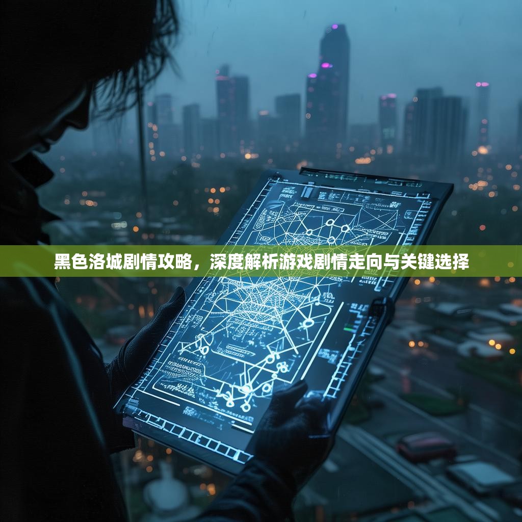 黑色洛城剧情攻略，深度解析游戏剧情走向与关键选择