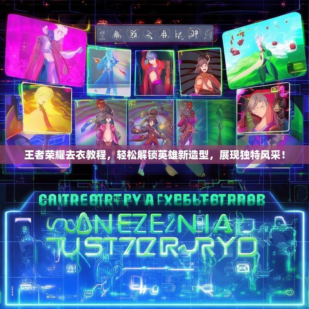 王者荣耀去衣教程，轻松解锁英雄新造型，展现独特风采！