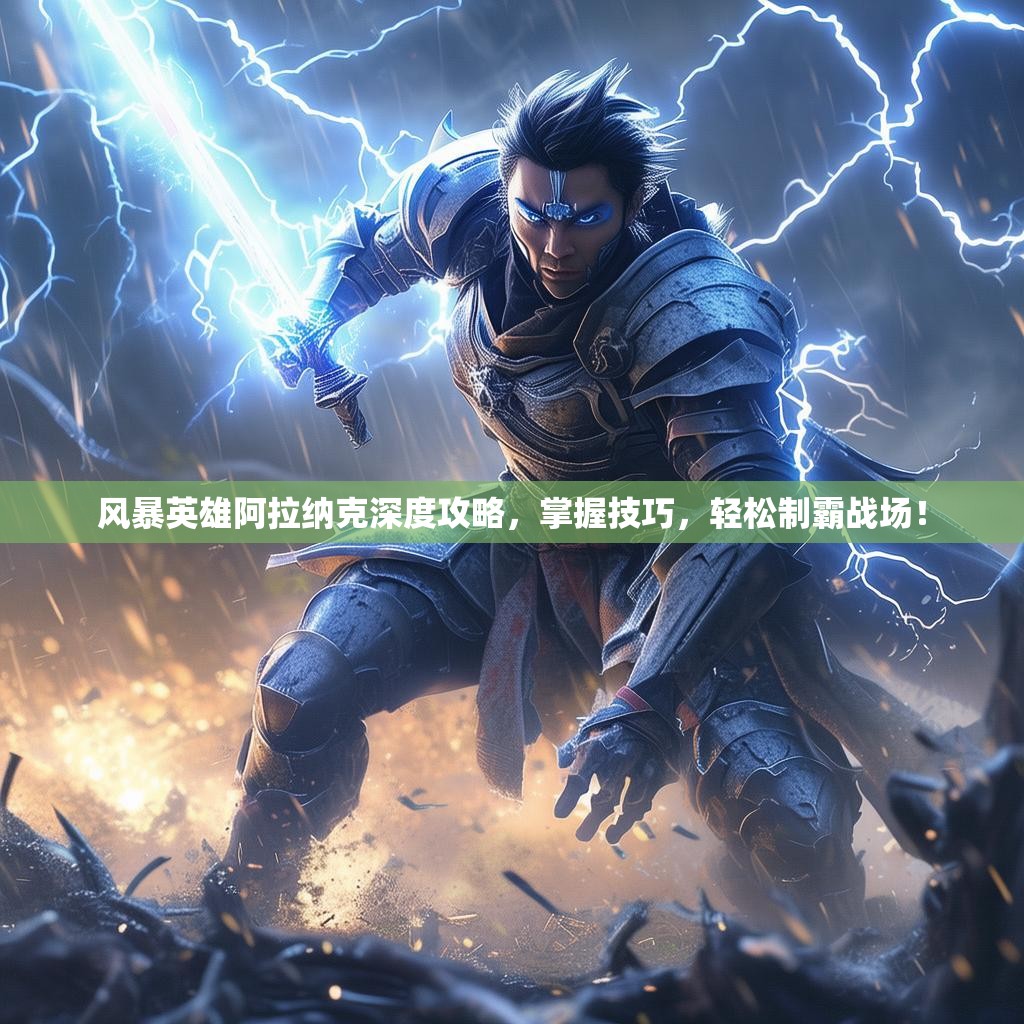 风暴英雄阿拉纳克深度攻略，掌握技巧，轻松制霸战场！