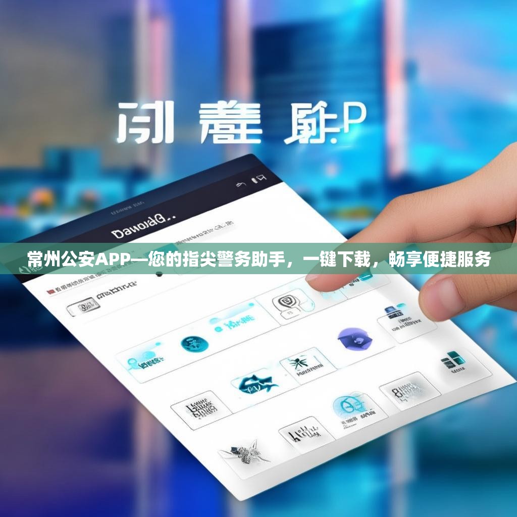常州公安APP—您的指尖警务助手，一键下载，畅享便捷服务