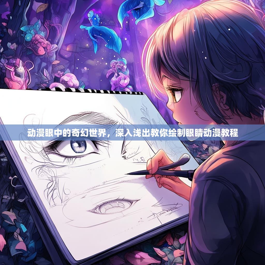 动漫眼中的奇幻世界，深入浅出教你绘制眼睛动漫教程