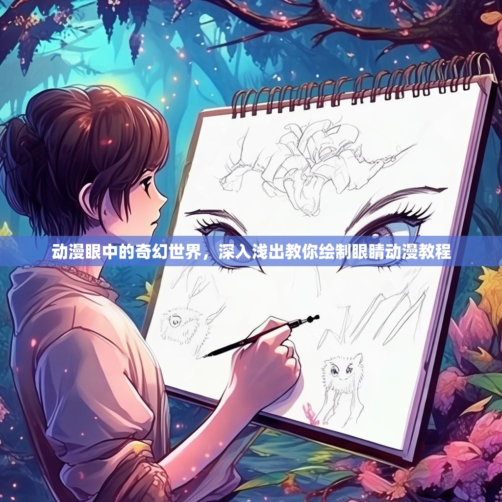 动漫眼中的奇幻世界，深入浅出教你绘制眼睛动漫教程