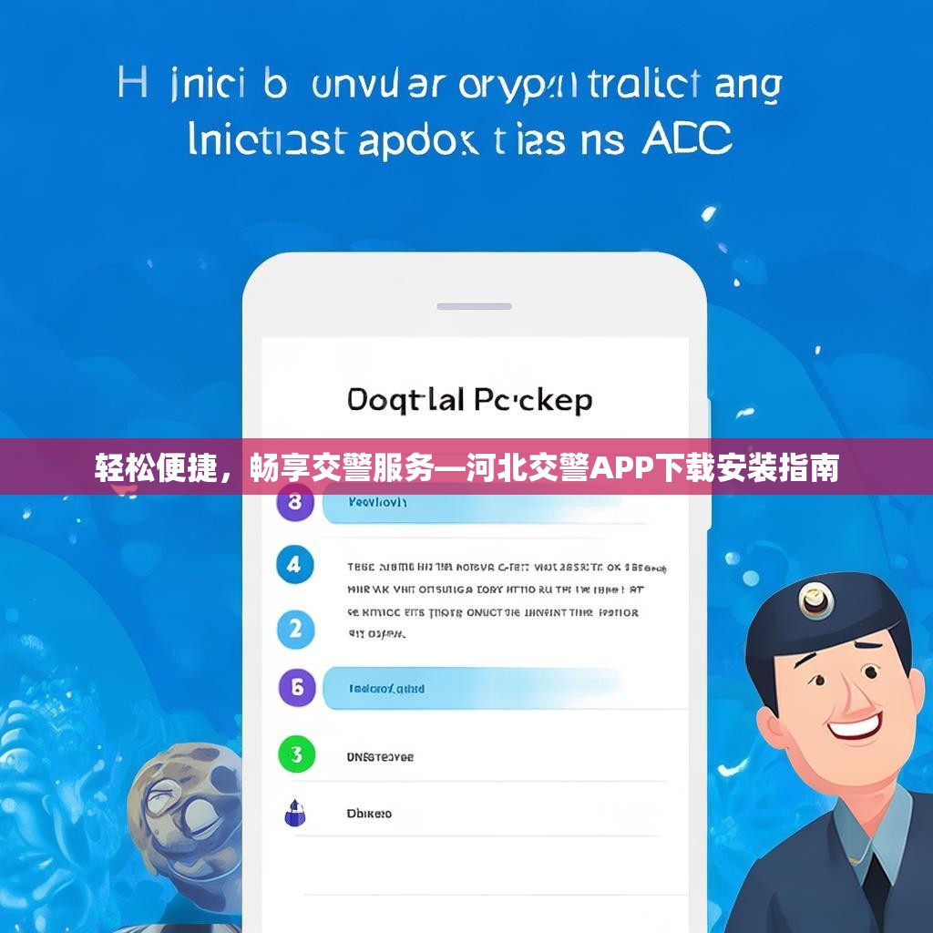 轻松便捷，畅享交警服务—河北交警APP下载安装指南