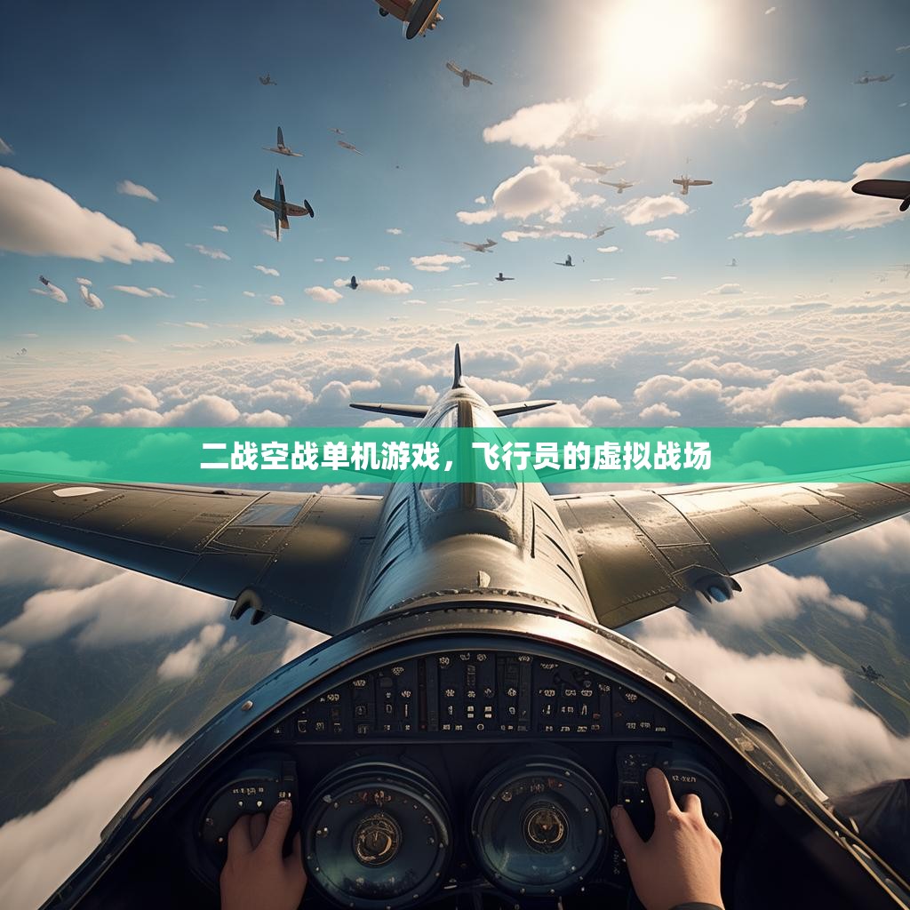 二战空战单机游戏，飞行员的虚拟战场