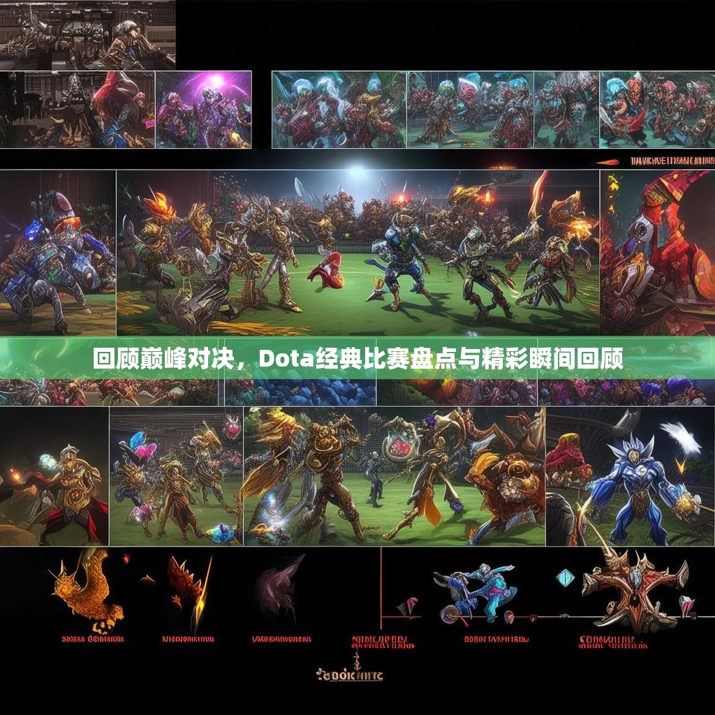 回顾巅峰对决，Dota经典比赛盘点与精彩瞬间回顾