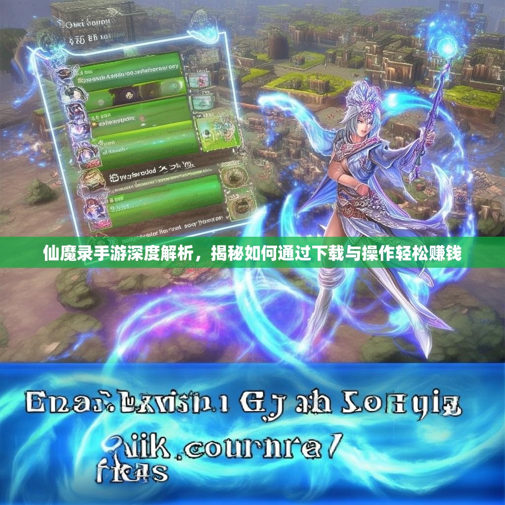仙魔录手游深度解析，揭秘如何通过下载与操作轻松赚钱