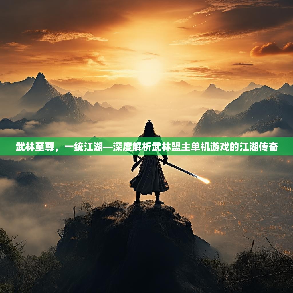 武林至尊，一统江湖—深度解析武林盟主单机游戏的江湖传奇