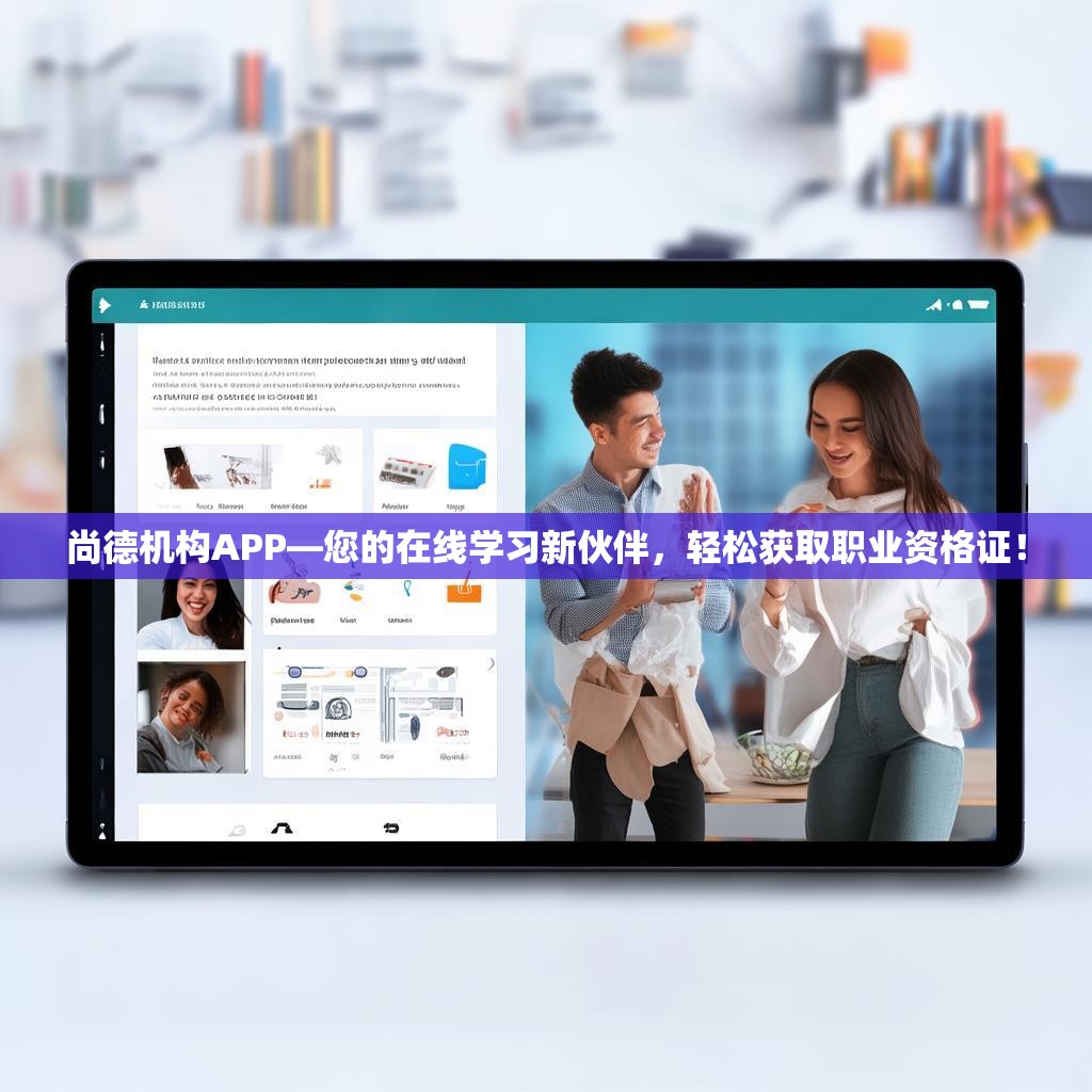 尚德机构APP—您的在线学习新伙伴，轻松获取职业资格证！