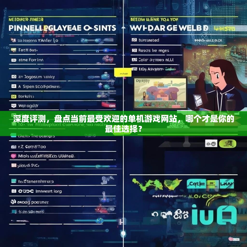 深度评测，盘点当前最受欢迎的单机游戏网站，哪个才是你的最佳选择？