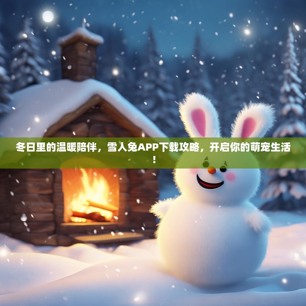 冬日里的温暖陪伴，雪人兔APP下载攻略，开启你的萌宠生活！