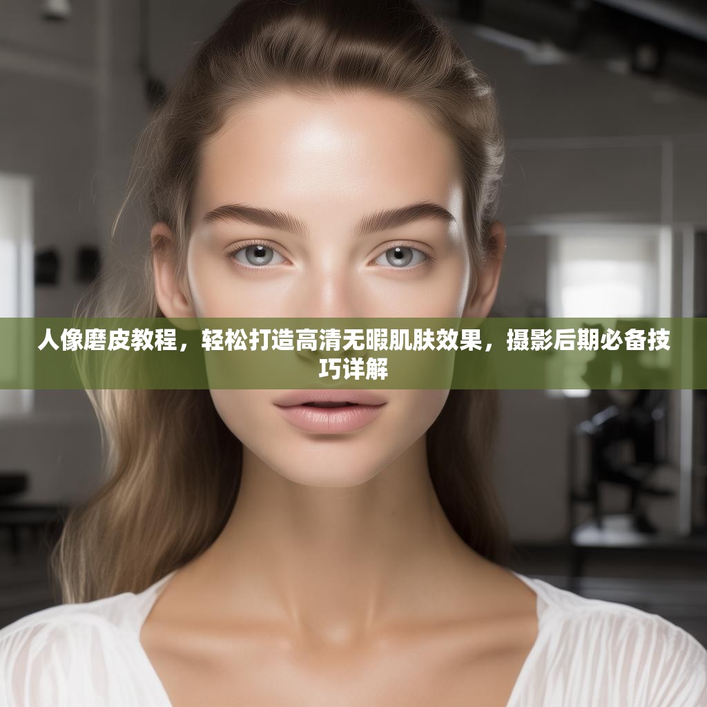 人像磨皮教程，轻松打造高清无暇肌肤效果，摄影后期必备技巧详解
