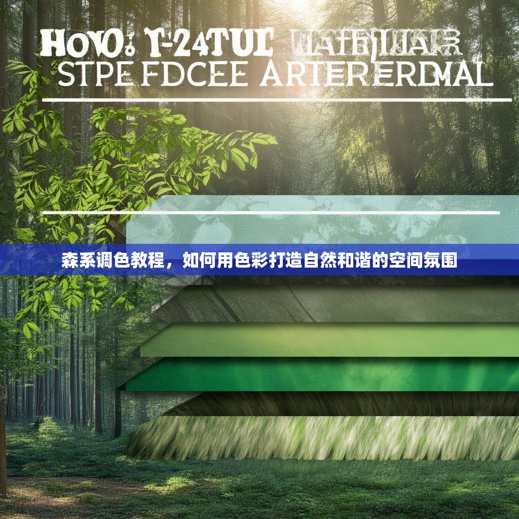 森系调色教程，如何用色彩打造自然和谐的空间氛围