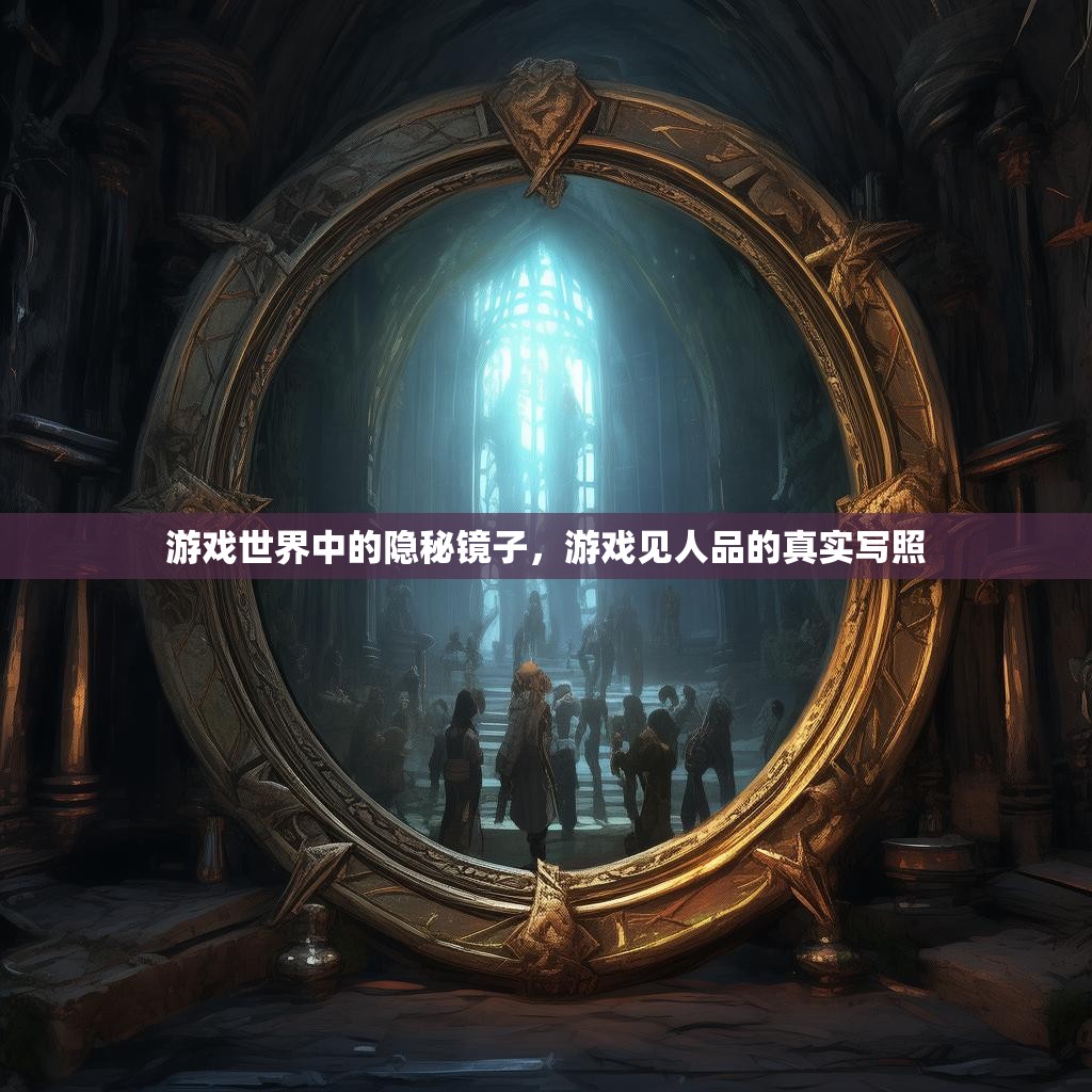 游戏世界中的隐秘镜子，游戏见人品的真实写照