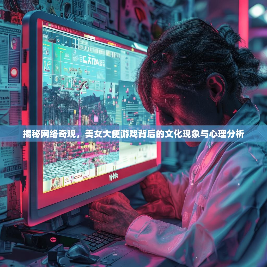 揭秘网络奇观，美女大便游戏背后的文化现象与心理分析