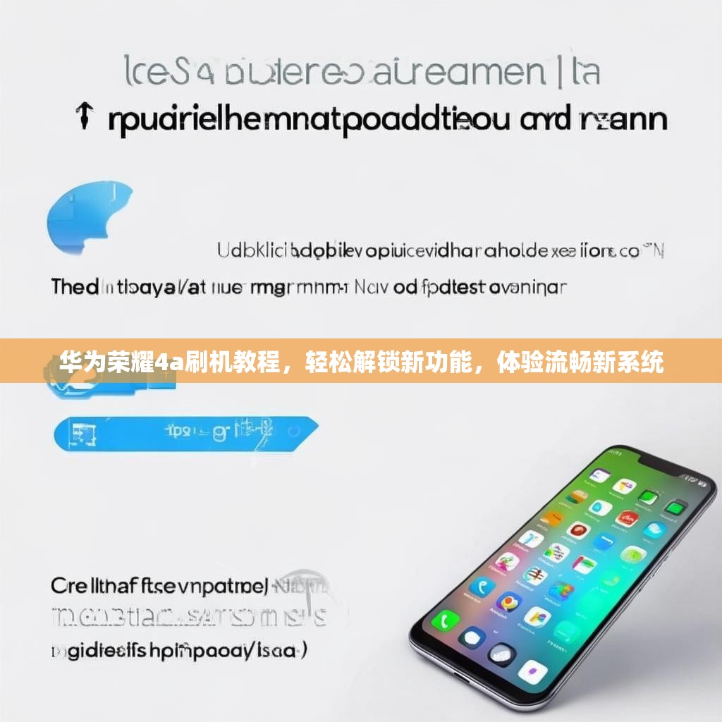 华为荣耀4a刷机教程，轻松解锁新功能，体验流畅新系统