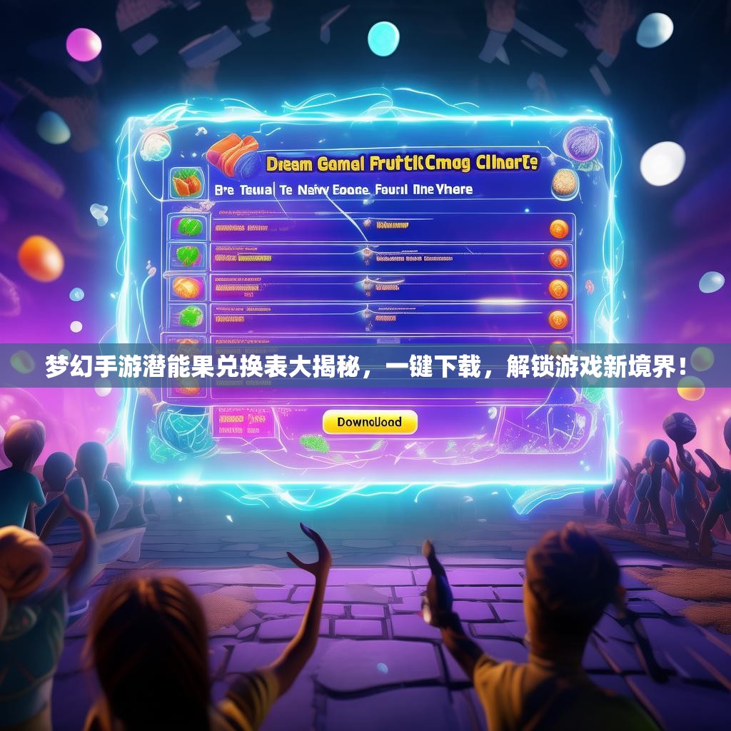梦幻手游潜能果兑换表大揭秘，一键下载，解锁游戏新境界！