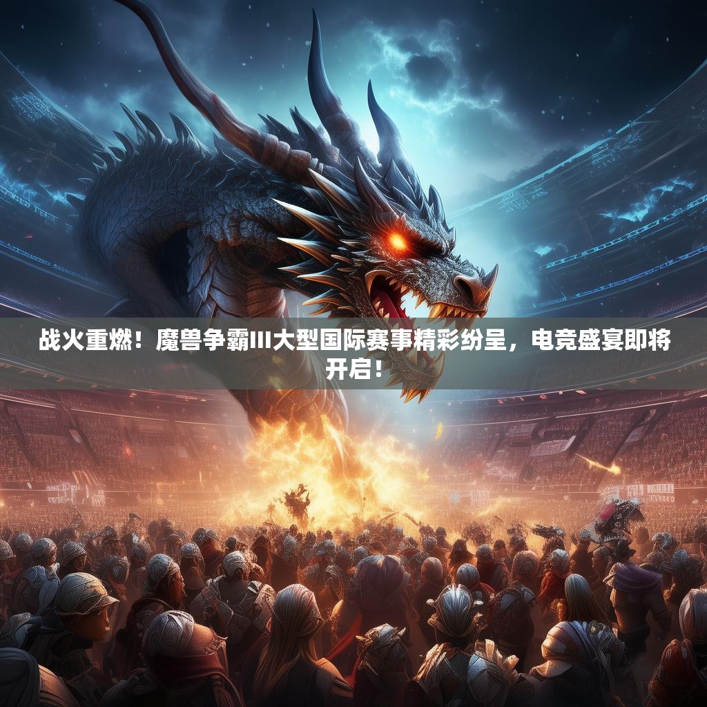 战火重燃！魔兽争霸III大型国际赛事精彩纷呈，电竞盛宴即将开启！