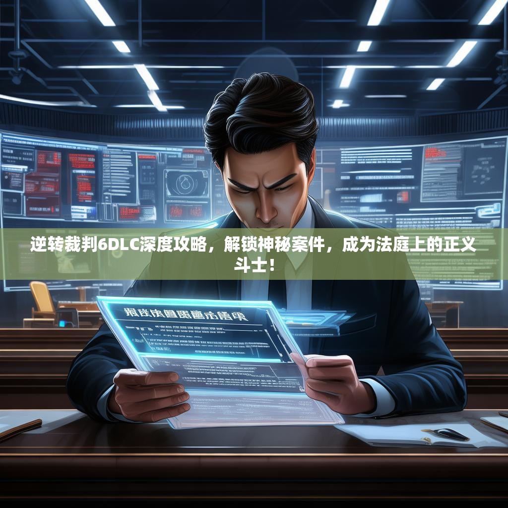 逆转裁判6DLC深度攻略，解锁神秘案件，成为法庭上的正义斗士！