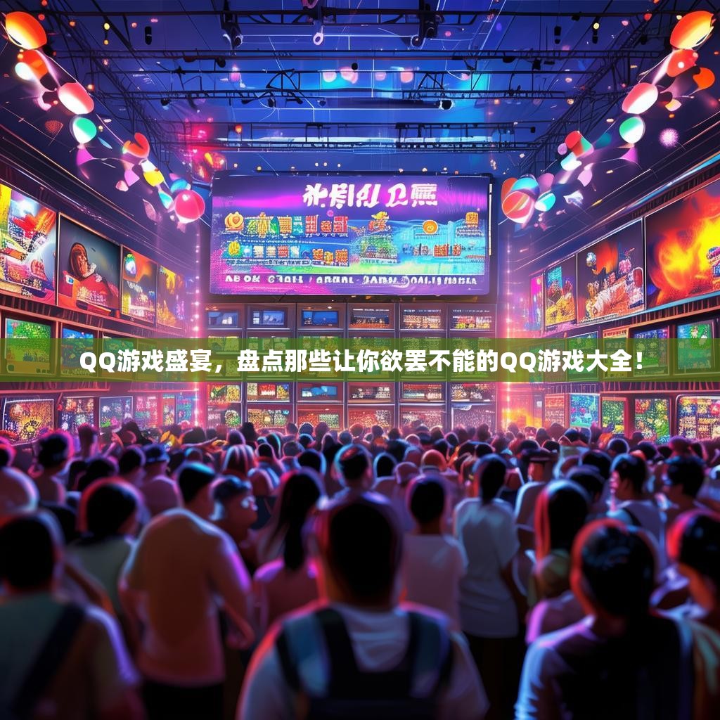 QQ游戏盛宴，盘点那些让你欲罢不能的QQ游戏大全！