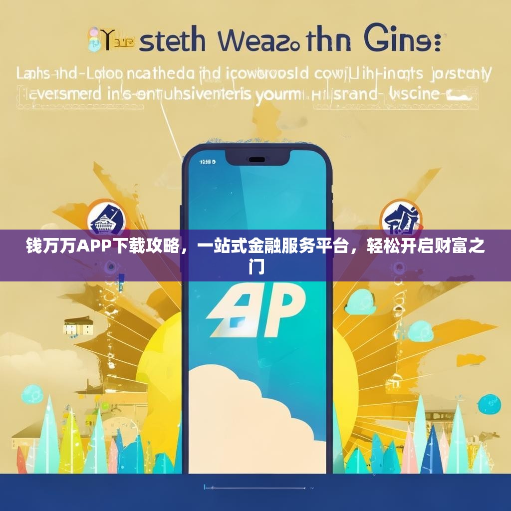 钱万万APP下载攻略，一站式金融服务平台，轻松开启财富之门