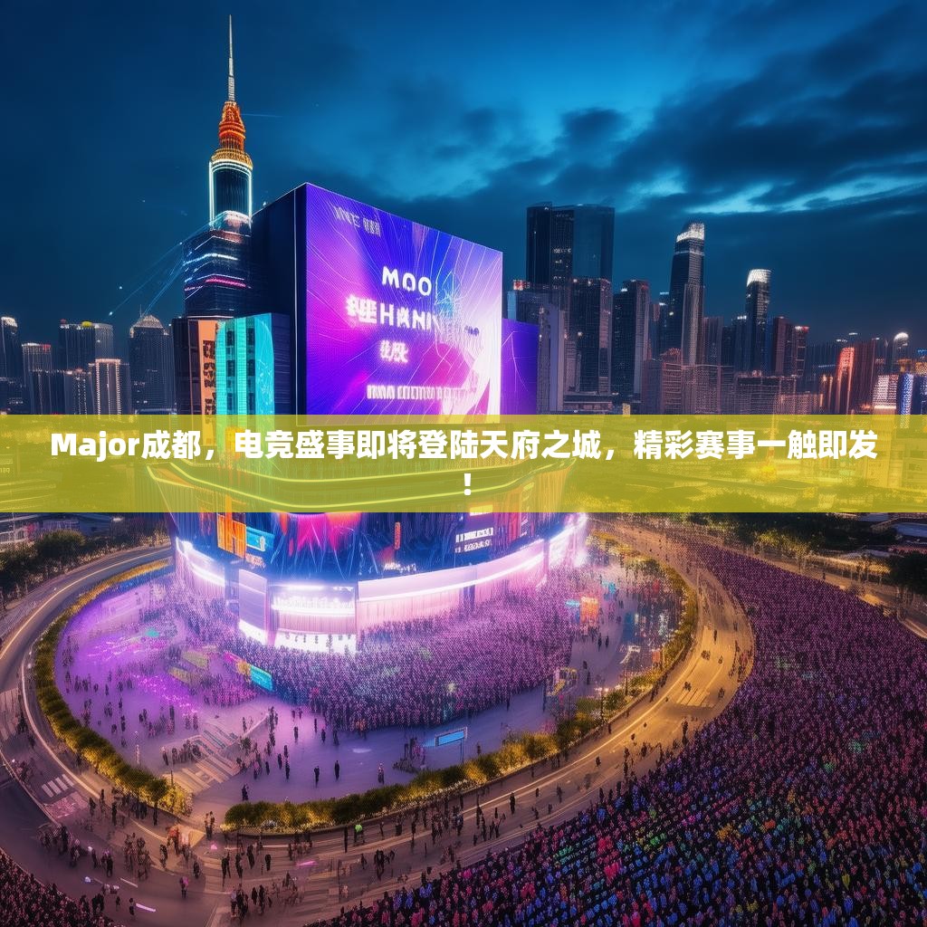 Major成都，电竞盛事即将登陆天府之城，精彩赛事一触即发！