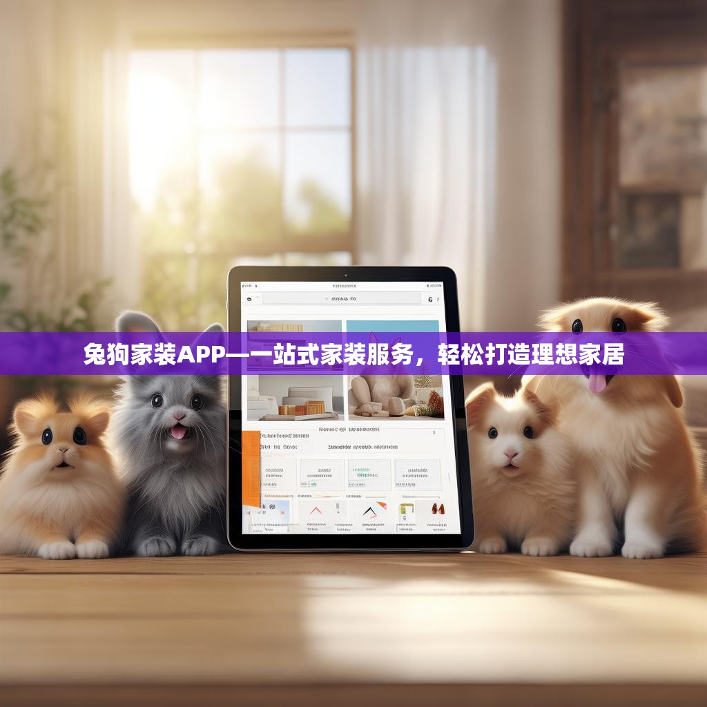 兔狗家装APP—一站式家装服务，轻松打造理想家居