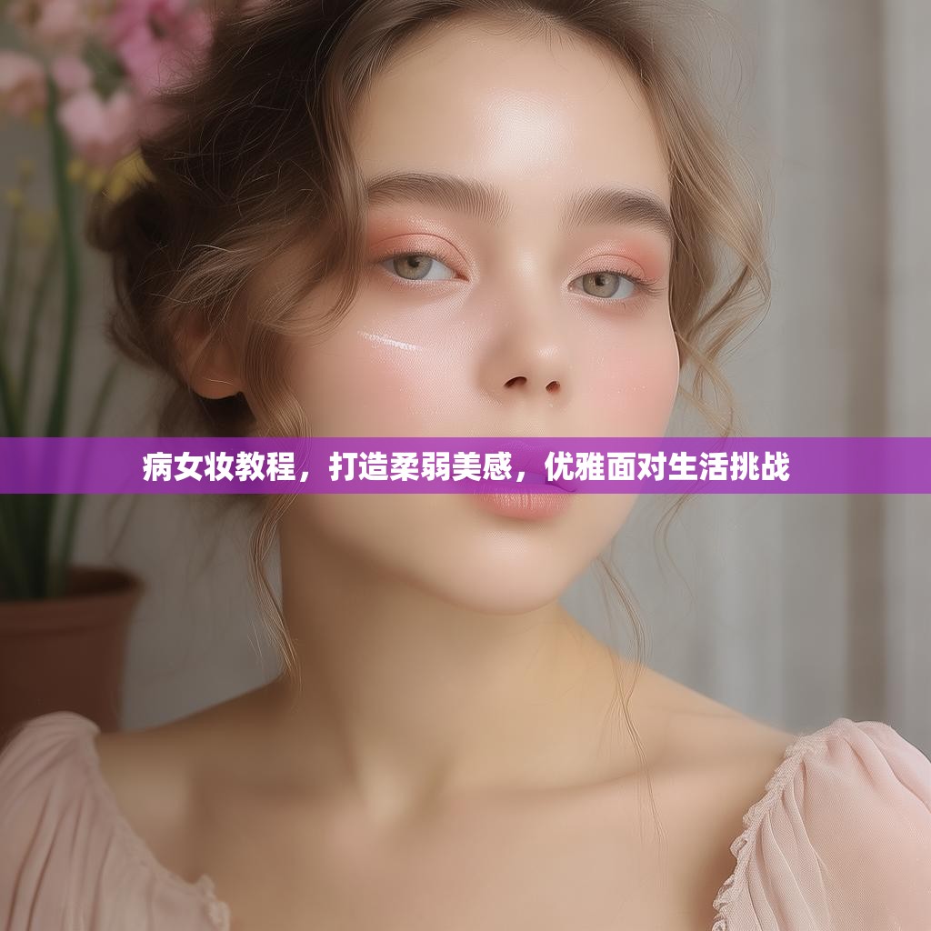 病女妆教程，打造柔弱美感，优雅面对生活挑战