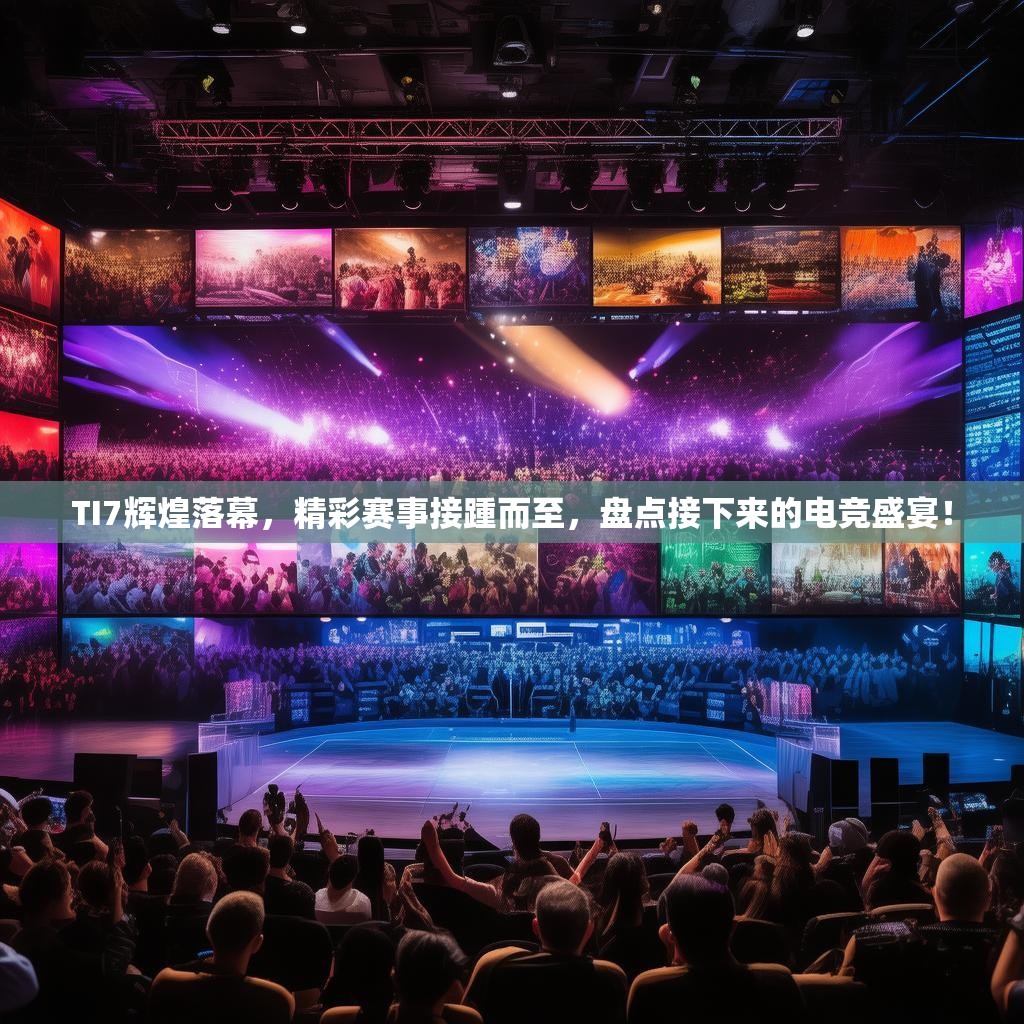 TI7辉煌落幕，精彩赛事接踵而至，盘点接下来的电竞盛宴！