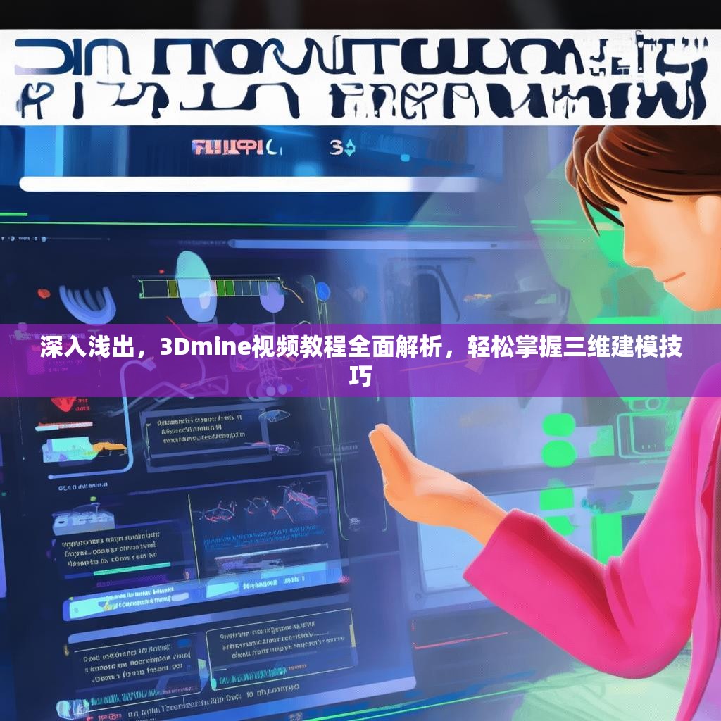深入浅出，3Dmine视频教程全面解析，轻松掌握三维建模技巧