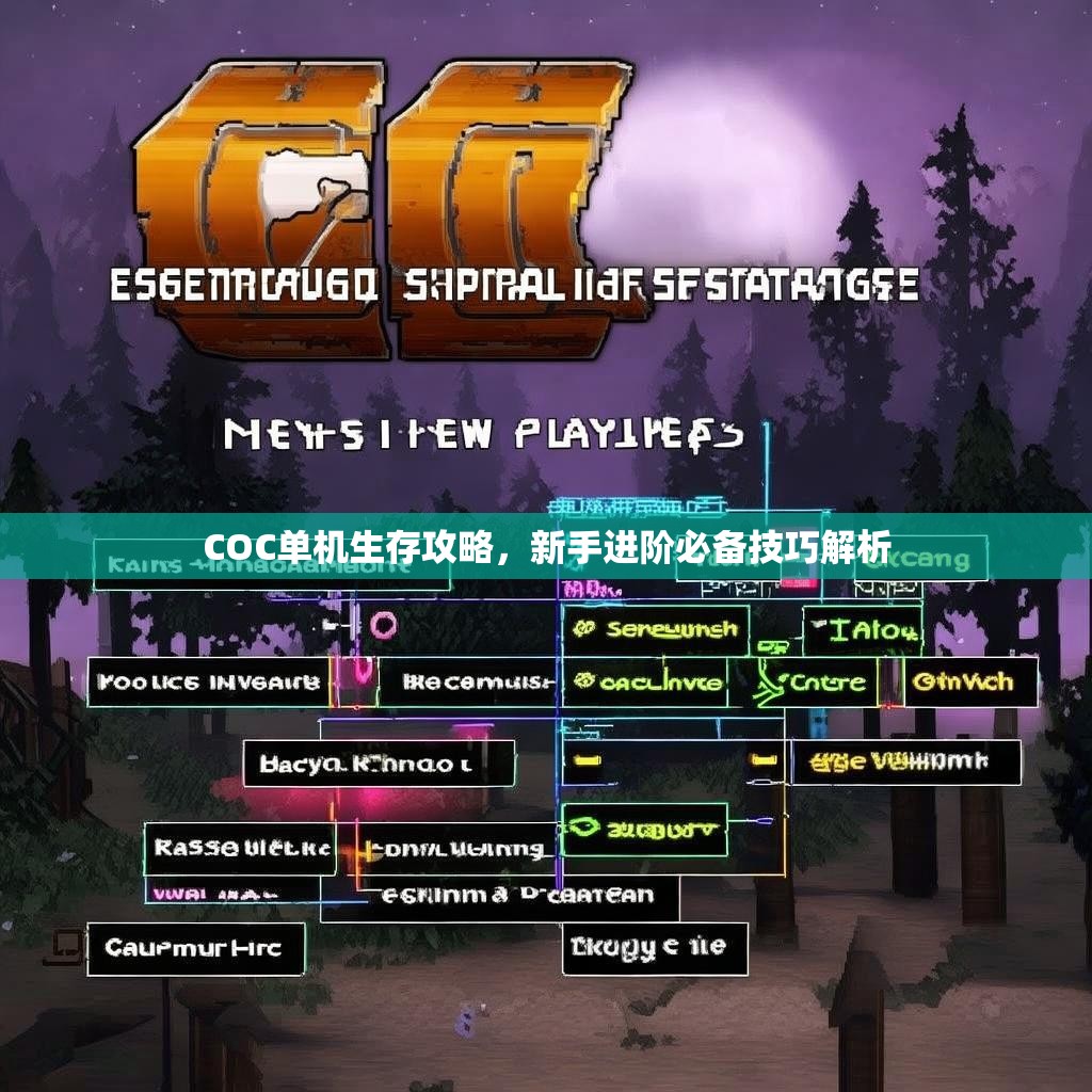 COC单机生存攻略，新手进阶必备技巧解析