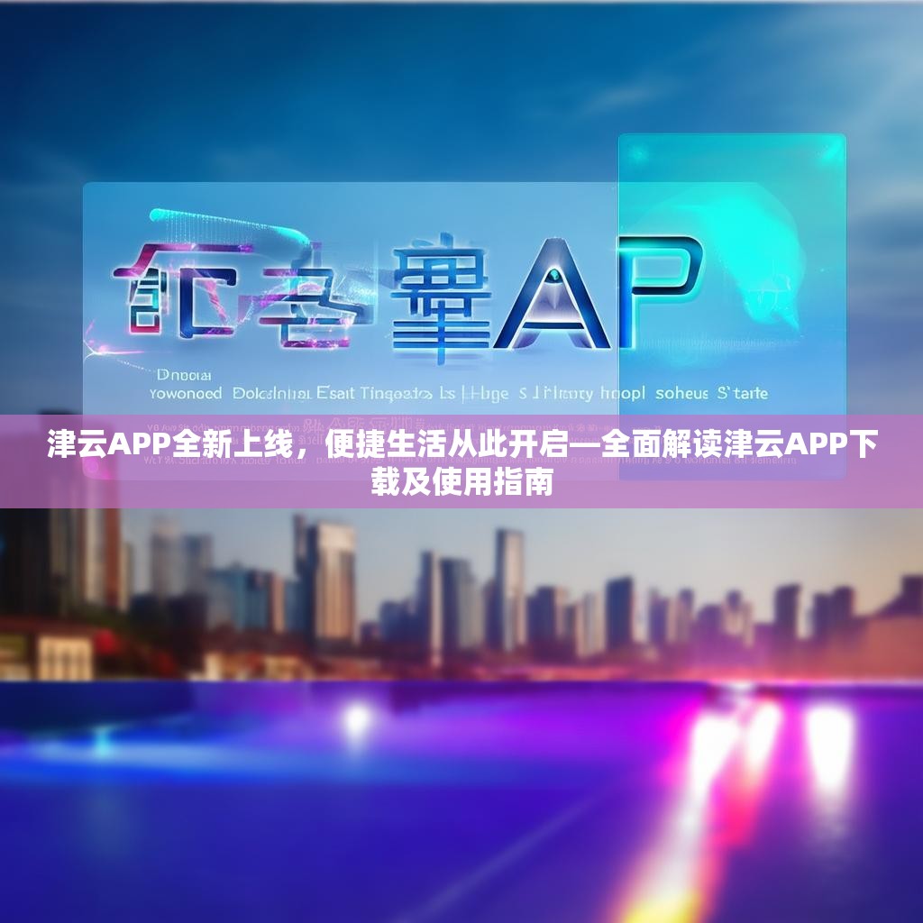 津云APP全新上线，便捷生活从此开启—全面解读津云APP下载及使用指南
