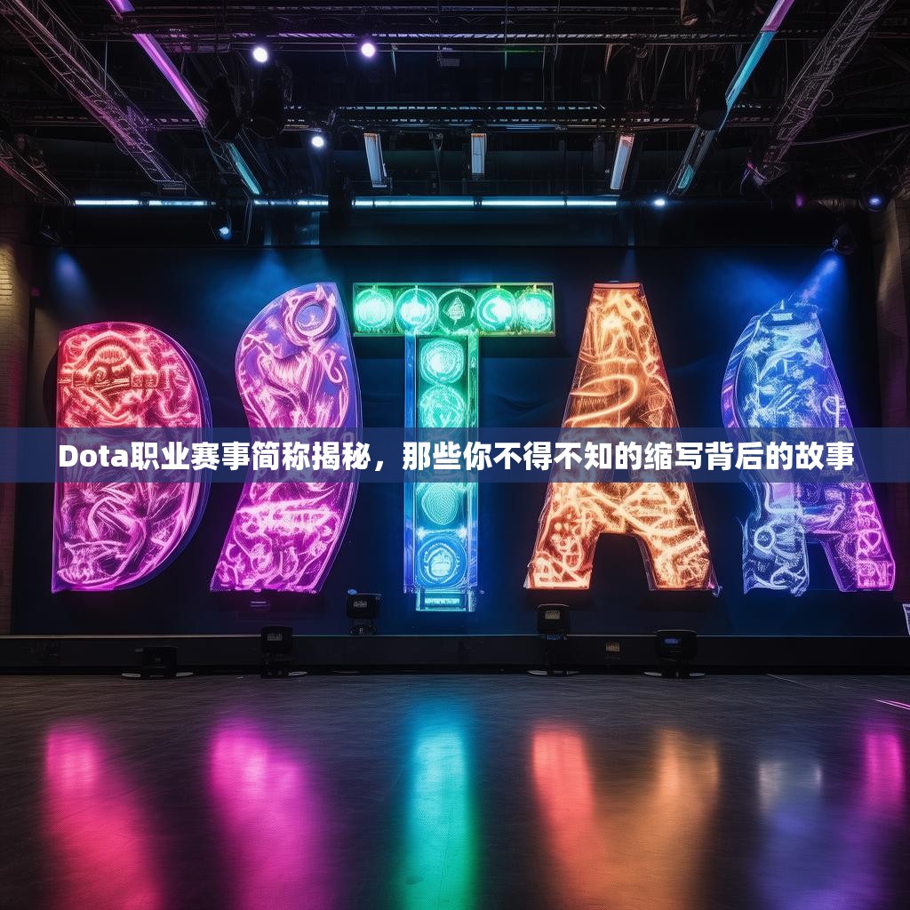 Dota职业赛事简称揭秘，那些你不得不知的缩写背后的故事
