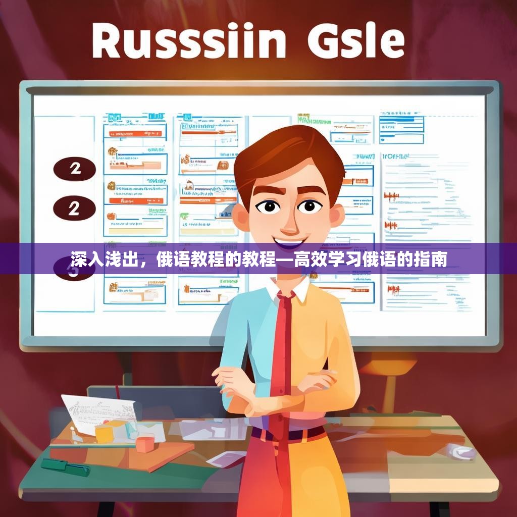 深入浅出，俄语教程的教程—高效学习俄语的指南